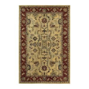 Kaleen Presidential Picks Dyches Ivory 5 ft. 3 in. x 8 ft. Area Rug