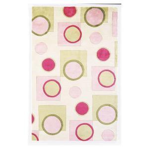 Kas Rugs Pretty in Pink Pink 5 ft. 3 in. x 8 ft. 3 in. Area Rug