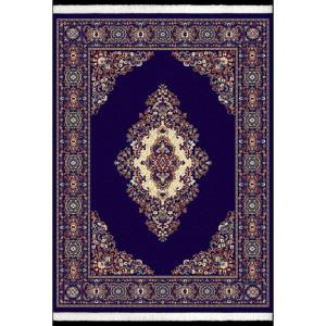 United Weavers Cathedral Navy 5 ft. 3 in. x 7 ft. 6 in. Area Rug