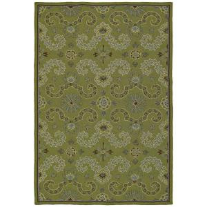 Kaleen Home & Porch Isle of Hope Celery 5 ft. x 7 ft. 6 in. Area Rug