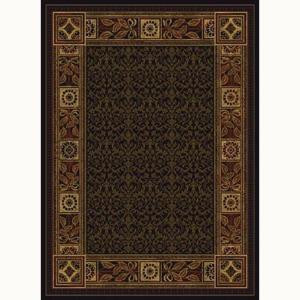 United Weavers Cypress Tobacco 5 ft. 3 in. x 7 ft. 2 in. Contemporary Area Rug