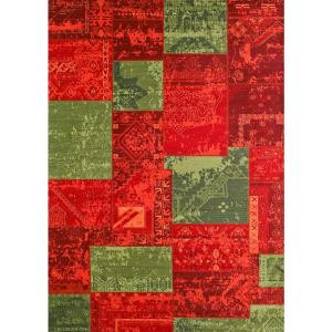 United Weavers Hathaway Olive 5 ft. 3 in. x 7 ft. 2 in. Area Rug