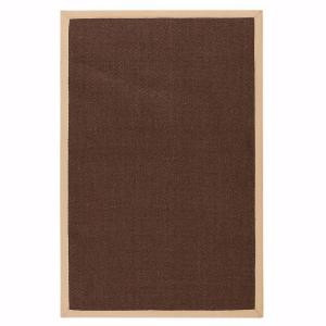 Home Decorators Collection Marblehead Sisal Chocolate and Camel 2 ft. x 3 ft. 4 in. Area Rug