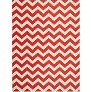 Safavieh Courtyard Red 8 ft. x 11 ft. Area Rug