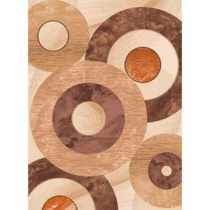 United Weavers Vereen Taupe 7 ft. 10 in. x 10 ft. 6 in. Area Rug