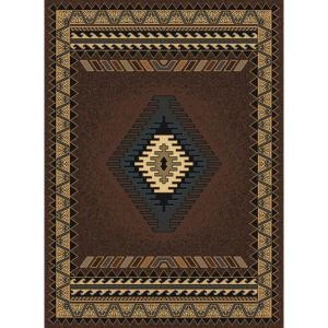 United Weavers Tuscan Brown 5 ft. 3 in. x 7 ft. 2 in. Area Rug