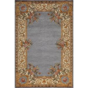 Momeni Chateau Blue 3 ft. 6 in. x 5 ft. 6 in. Area Rug
