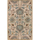 Home Decorators Collection Amanda Ivory Wool 8 ft. x 10 ft. Area Rug
