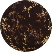 Artistic Weavers Ames Chocolate 8 ft. Round Area Rug