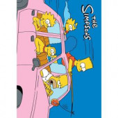 Fun Rugs The Simpsons Are We There Yet Multi Colored 19 in. x 29 in. Accent Rug