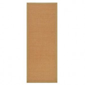 Home Decorators Collection Freeport Honey and Khaki 2 ft. 6 in. x 14 ft. Runner