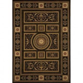 Home Dynamix Empire Black 12 ft. 5 in. x 15 ft. 8 in. Area Rug