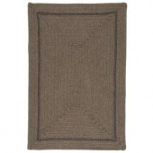 Colonial Mills Shear Natural Latte 12 ft. x 15 ft. Braided Area Rug