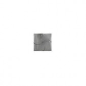 Daltile Urban Metals Stainless 2 in. x 2 in. Metal Dot Arc Wall Tile