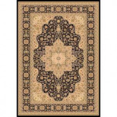 Home Dynamix Majestic Black 5 ft. 2 in. x 7 ft. 6 in. Area Rug