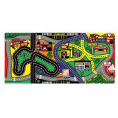 My Town Multi-Colored 3 ft. x 5 ft. Play Mat
