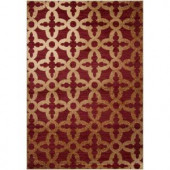 Artistic Weavers Calnevair Red 7 ft. 9 in. x 10 ft. 8 in. Area Rug