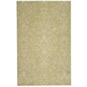 Home Decorators Collection Kenilworth Celery 9 ft. x 12 ft. Area Rug