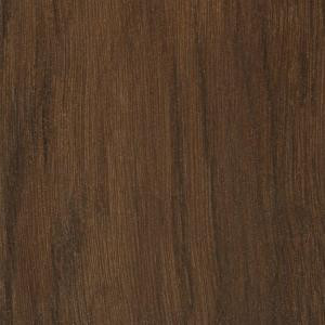 TrafficMASTER Allure Plus Oak Dark Brown Resilient Vinyl Flooring - 4 in. x 4 in. Take Home Sample