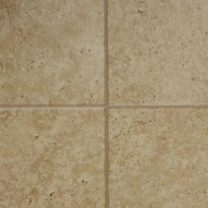 Innovations Tumbled Travertine Laminate Flooring - 5 in. x 7 in. Take Home Sample