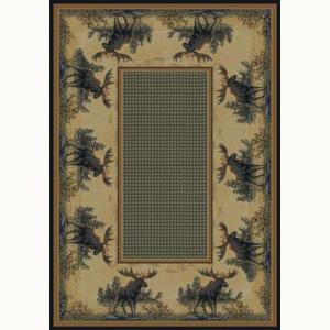 United Weavers Northwood 5 ft. 3 in. x 7 ft. 6 in. Contemporary Lodge Area Rug