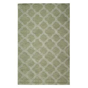 Home Decorators Collection Morocco Sage 3 ft. 6 in. x 5 ft. 6 in. Area Rug