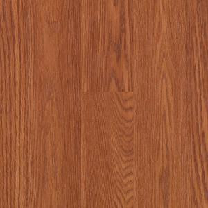Mohawk Bayhill Cinnamon Spice Oak Laminate Flooring - 5 in. x 7 in. Take Home Sample