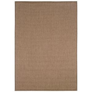 Home Decorators Collection Saddlestitch Cocoa and Natural 7 ft. 6 in. x 10 ft. 9 in. Area Rug
