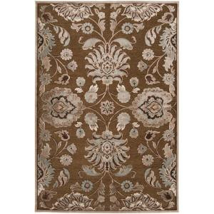 Artistic Weavers Lauren Chocolate Viscose and Chenille 5 ft. 1 in. x 7 ft. 6 in. Area Rug