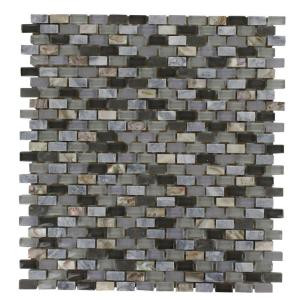 Splashback Tile Paradox Cryptic 12 in. x 12 in. Mixed Materials Floor and Wall Tile