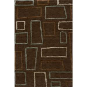 Momeni Passion Collection Brown 8 ft. x 10 ft. Area Rug