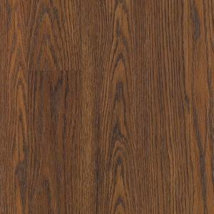 Mohawk Bayhill Ginger Brown Oak Laminate Flooring - 5 in. x 7 in. Take Home Sample