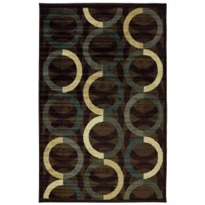 Mohawk Ring Rows Mineral 8 ft. x 10 ft. Area Rug