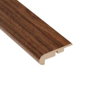 Home Legend Coronado Walnut 11.13 mm Thick x 2-1/4 in. Wide x 94 in. Length Laminate Stair Nose Molding
