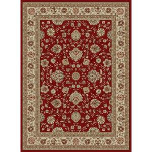 Tayse Rugs Elegance Red 5 ft. x 7 ft. Traditional Area Rug