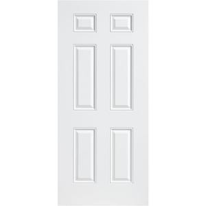 Masonite Fire-Rated 6-Panel Primed Steel Fire Door 90 Minute Rated