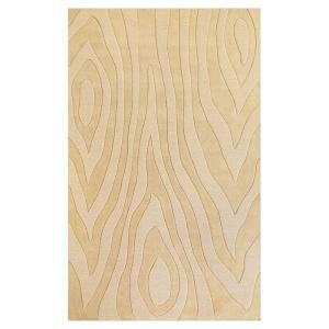Kas Rugs Damask Grains Ivory 2 ft. 6 in. x 4 ft. 2 in. Area Rug