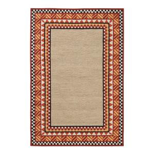 Home Decorators Collection Whimsy Orange 8 ft. 3 in. x 11 ft. 6 in. Area Rug