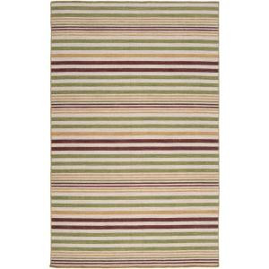 Artistic Weavers Ikot Spinach Green 5 ft. x 8 ft. Flatweave Area Rug