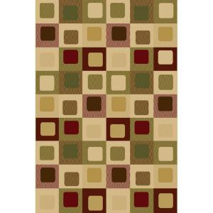 Natco Interlude Sloane Red 5 ft. x 7 ft. 7 in. Area Rug