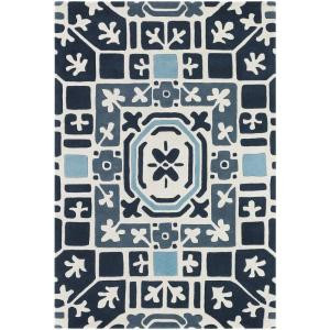 Chandra Parson Blue 5 ft. x 7 ft. 6 in. Indoor Area Rug