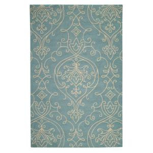 Home Decorators Collection Kenilworth Blue 2 ft. 6 in. x 4 ft. Area Rug