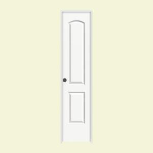 JELD-WEN Smooth 2-Panel Arch Painted Molded Prehung Interior Door