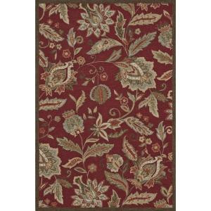 Loloi Rugs Summerton Life Style Collection Red 5 ft. x 7 ft. 6 in. Area Rug