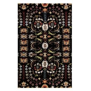 Home Decorators Collection Lumiere Black 5 ft. 3 in. x 8 ft. 3 in. Area Rug