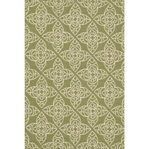 Loloi Rugs Summerton Life Style Collection Green Ivory 5 ft. x 7 ft. 6 in. Area Rug