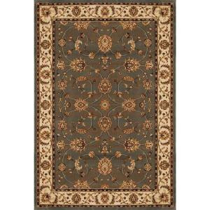 Home Dynamix Dynasty Gray and Beige 5 ft. 2 in x 7 ft. 6 in. Area Rug