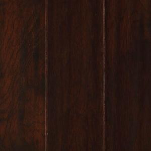 Mohawk Chocolate Hickory 1/2 in. x 5 in. Wide x Random Length Soft Scraped Engineered Hardwood Flooring (18.75 sq. ft. / case)