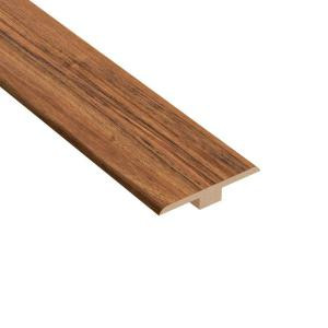 Home Legend Vancouver Walnut 6.35 mm Thick x 1-7/16 in. Wide x 94 in. Length Laminate T-Molding