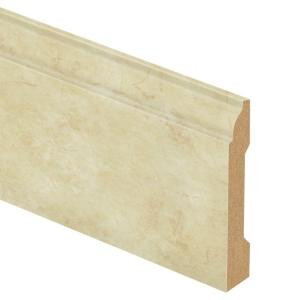Zamma Antique Linen 9/16 in. Thick x 3-1/4 in. Wide x 94 in. Length Laminate Wall Base Molding